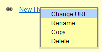 Change URL